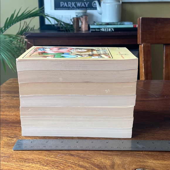 7 Little House Books By Laura Ingalls Wilder Kids Chapter Paperback Vintage 1981 - Picture 5 of 14